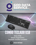 Combo de teclado USB y mouse Mixie X70S