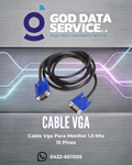 Cable VGA para monitor de 1,5 m, 15 pines